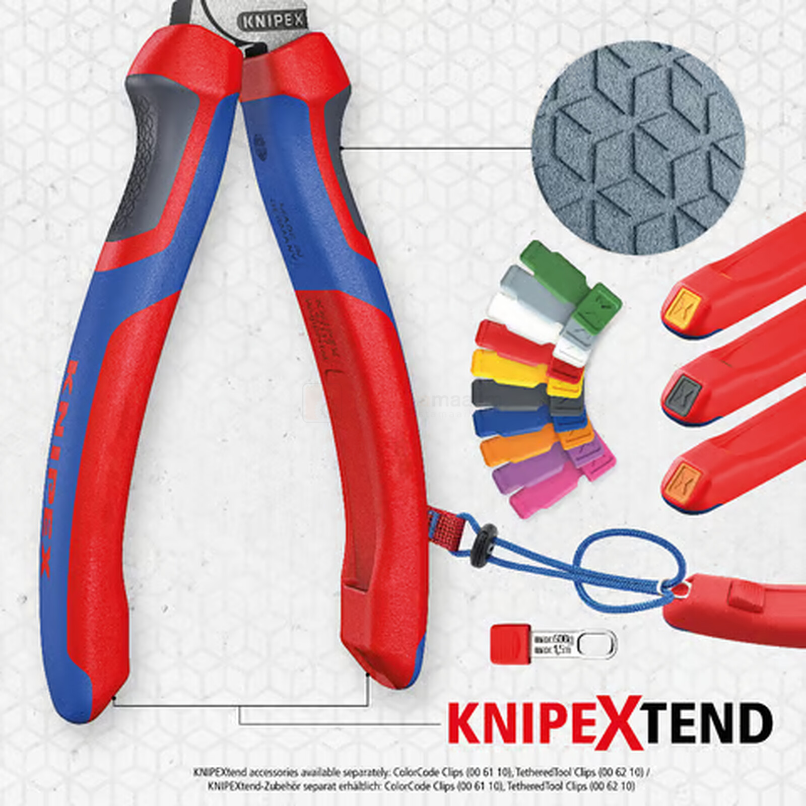 Knipex tangide komplekt, 4-osaline 00 20 01 V15 2